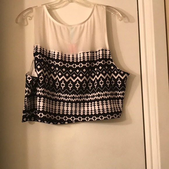 Plus Size Crop Top - Picture 2 of 2